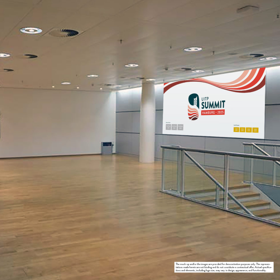 Plenary Entrance mockup