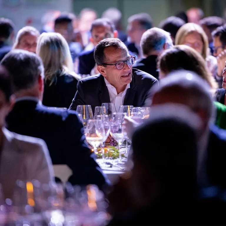 guests enjoying an exclusive dinner