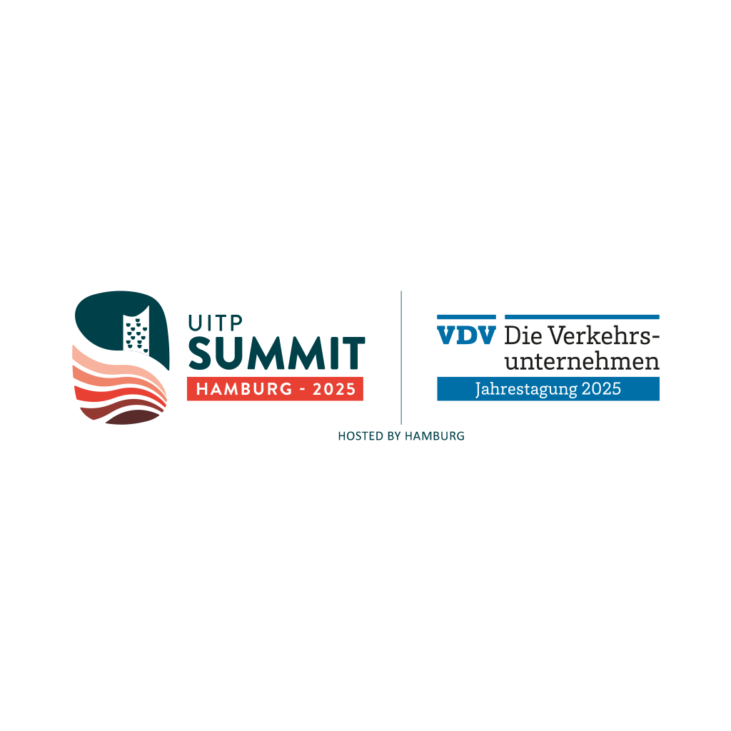 Logos of the UITP Summit and the VDV-Jahrestagung