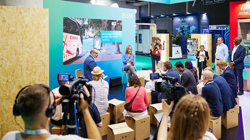 Press tour at the UITP Summit