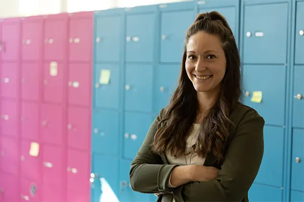 Ein Foto von Julia Wissel, Produktdirektorin, MOIA.