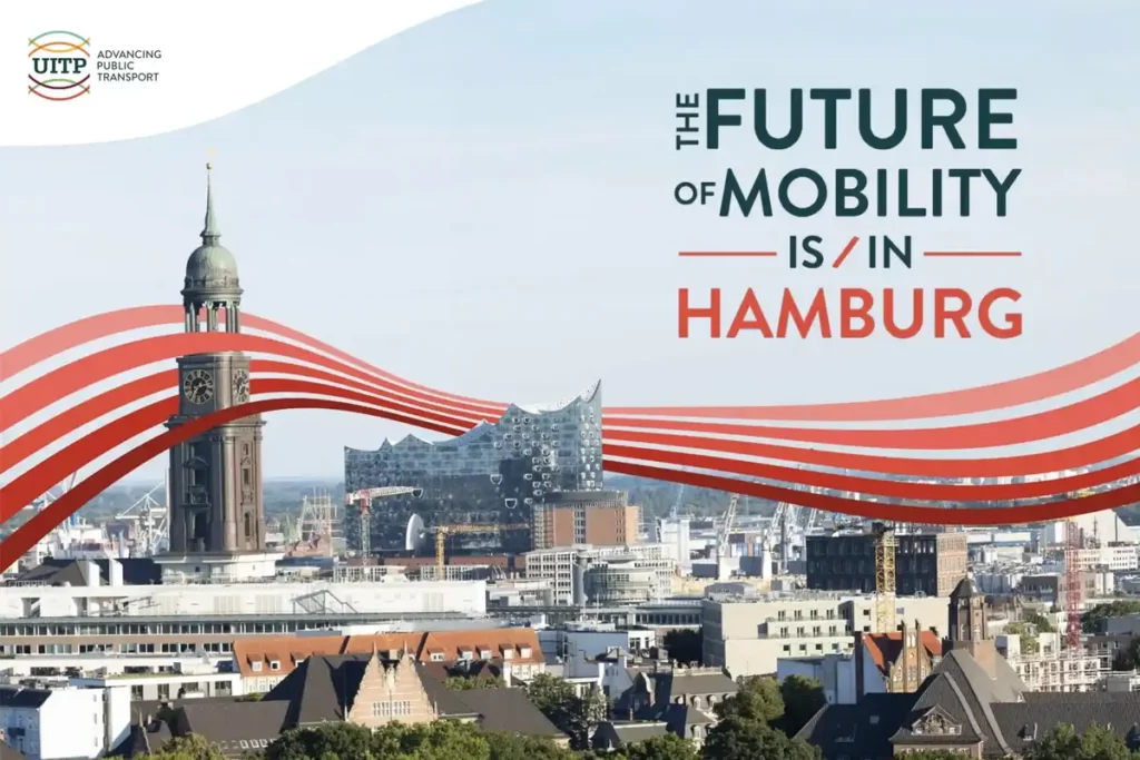 Titelseite des Berichts: „Die Zukunft der Mobilität findet in Hamburg statt“
